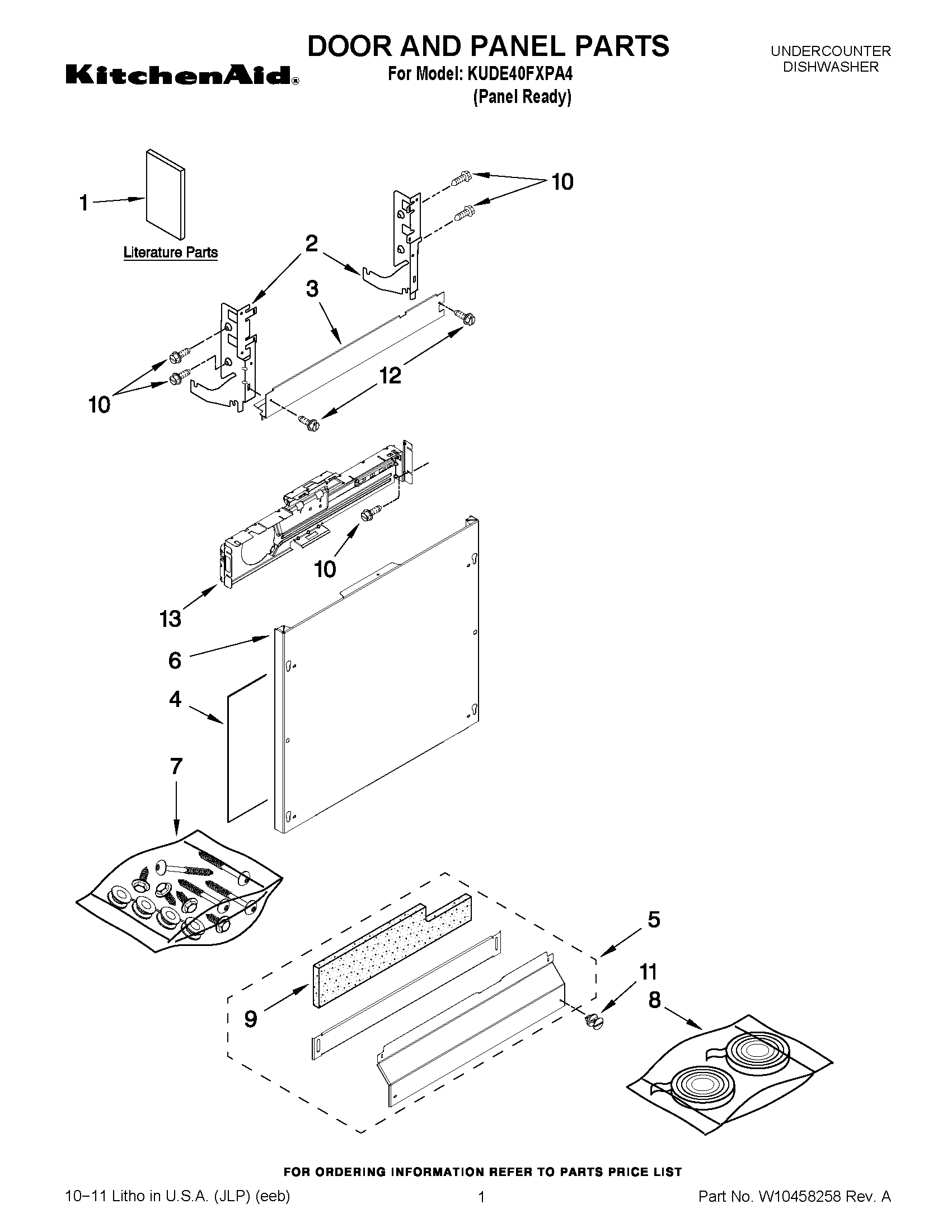 01 - DOOR AND PANEL PARTS