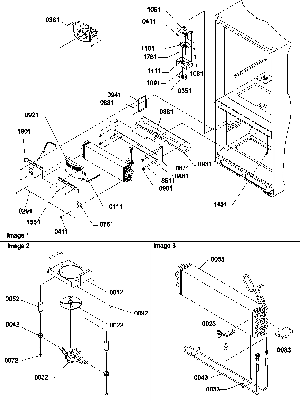 05 - Evaporator & Freezer Control Assembly