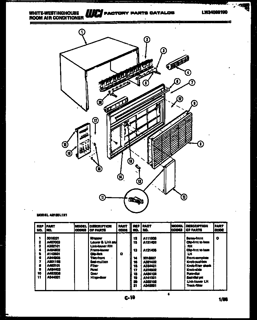 02 - CABINET PARTS