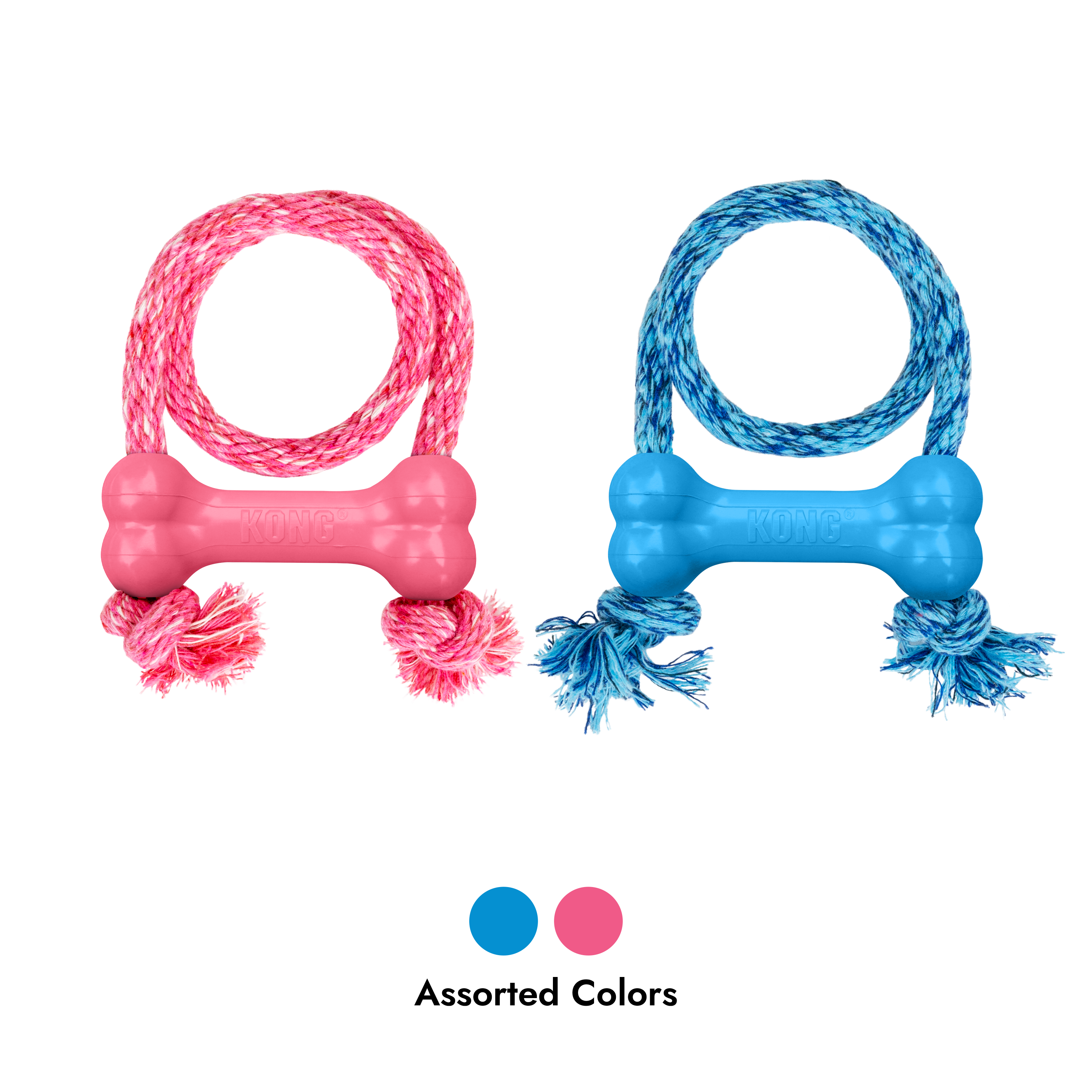 KONG Puppy Goodie Bone w/Rope assorted product image