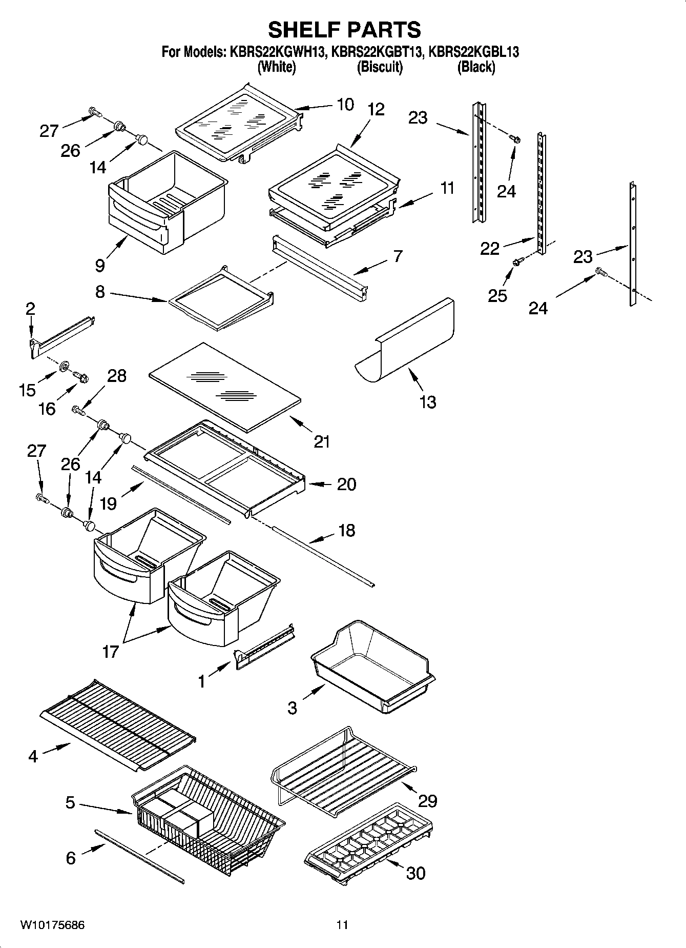 07 - SHELF PARTS, OPTIONAL PARTS