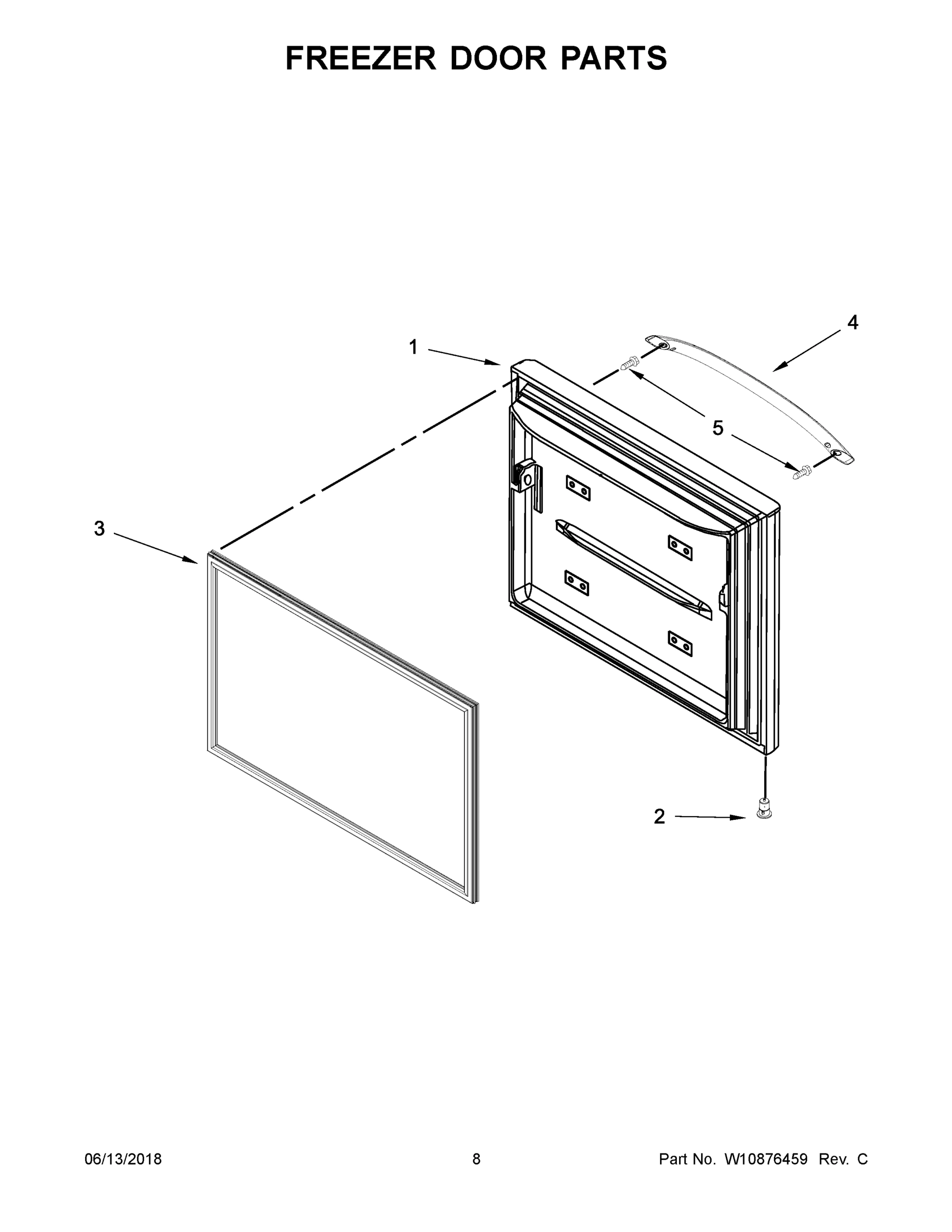 05 - FREEZER DOOR PARTS