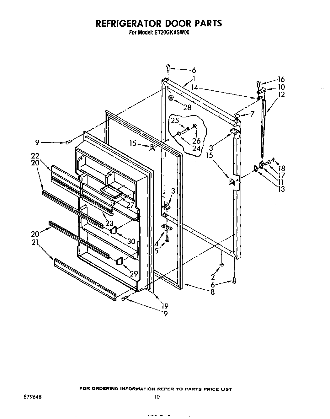 08 - REFRIGERATOR DOOR , LIT/OPTIONAL
