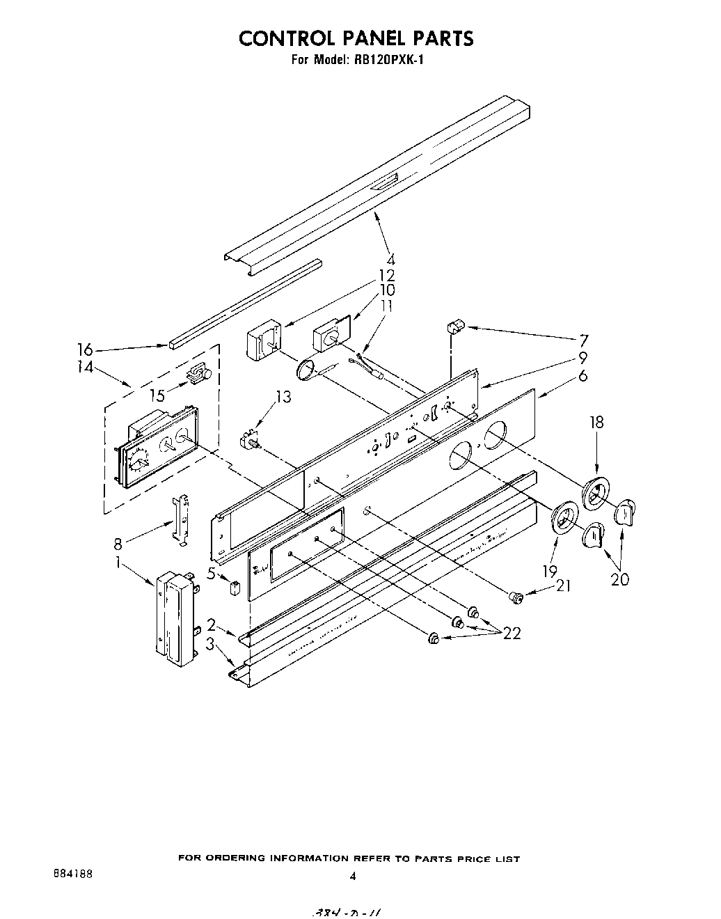 03 - CONTROL PANEL , LITERATURE AND OPTIONAL