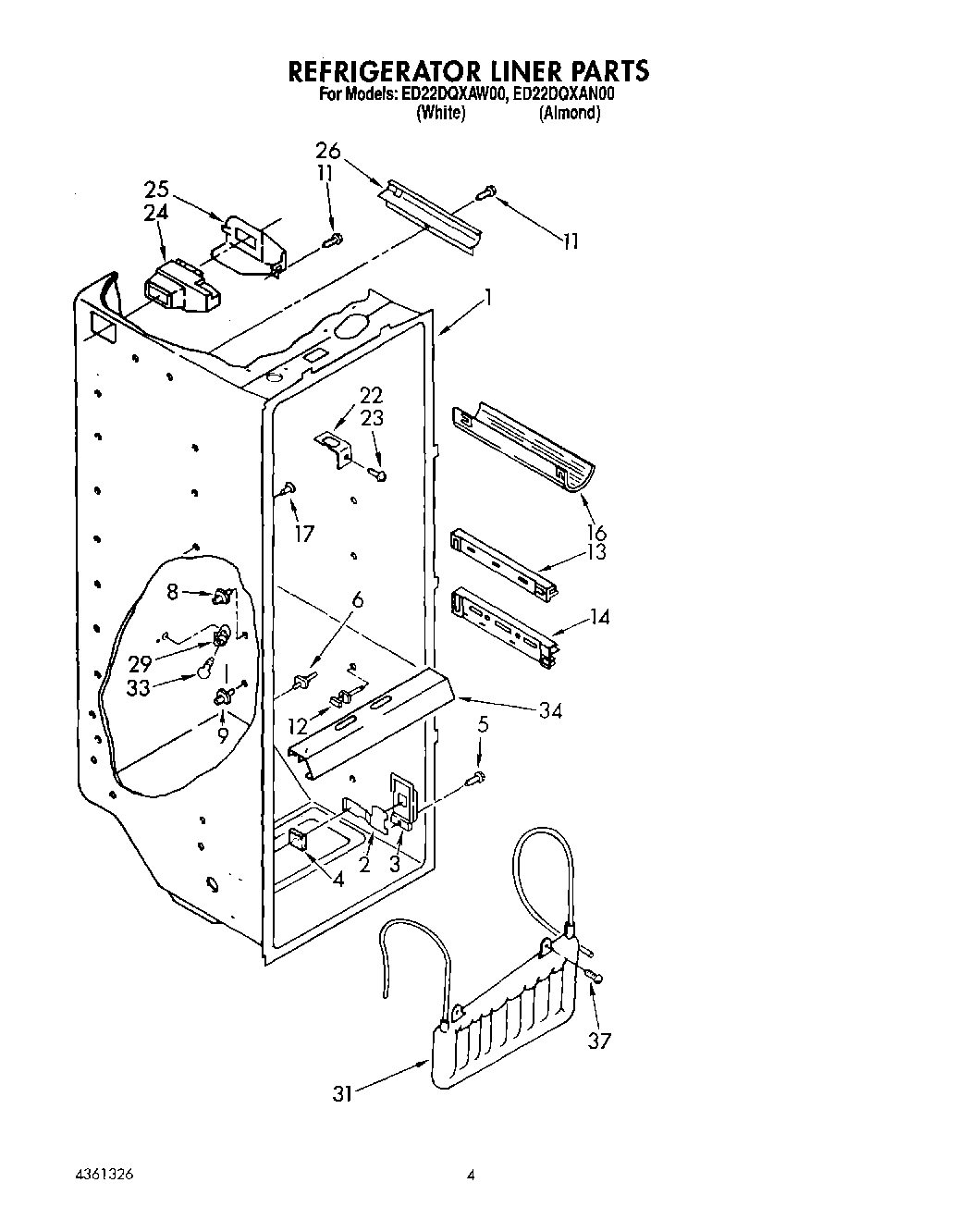 03 - REFRIGERATOR LINER