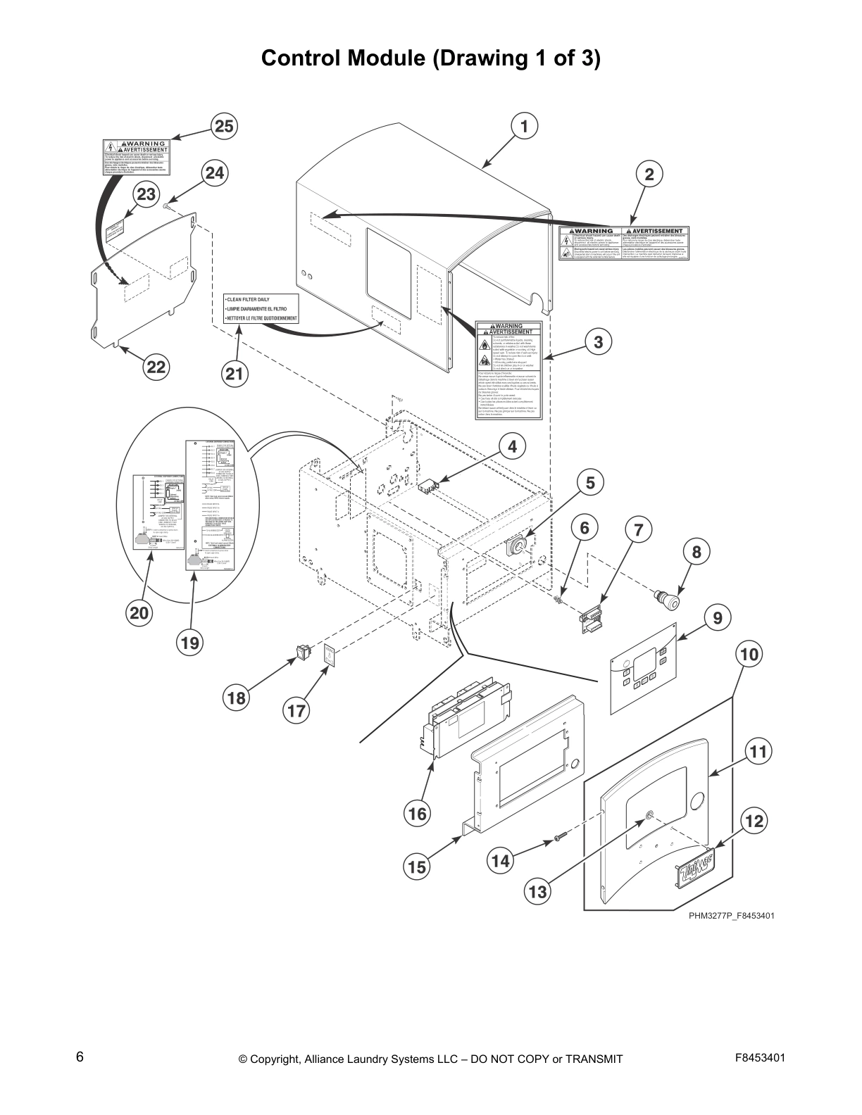 Control Module (Drawing 1 of 3)
