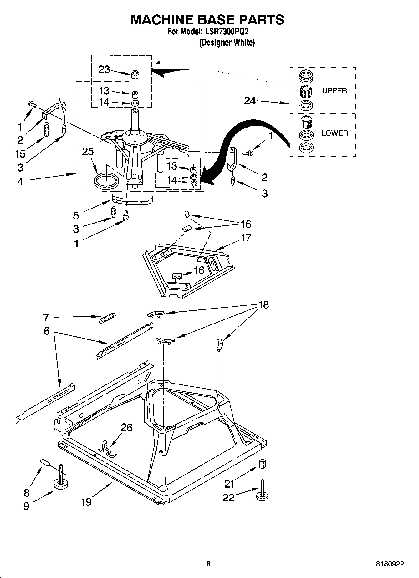 05 - MACHINE BASE PARTS