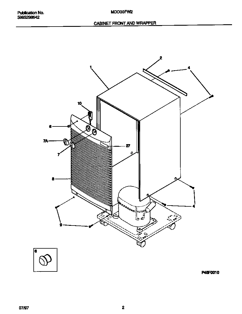 02 - CABINET FRONT AND WRAPPER