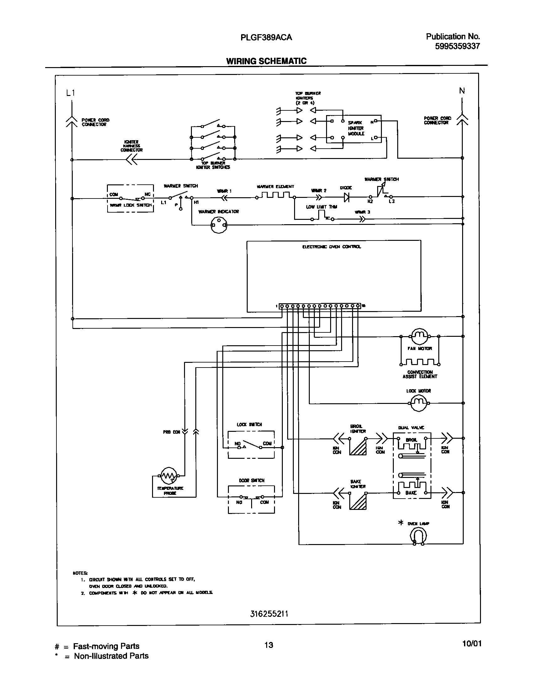 13 - WIRING SCHEMATIC