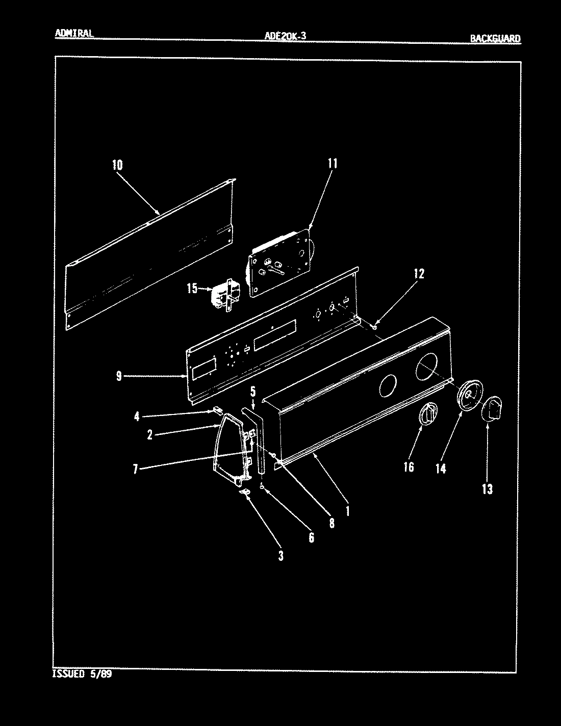 02 - CONTROL PANEL (REV. E-G)