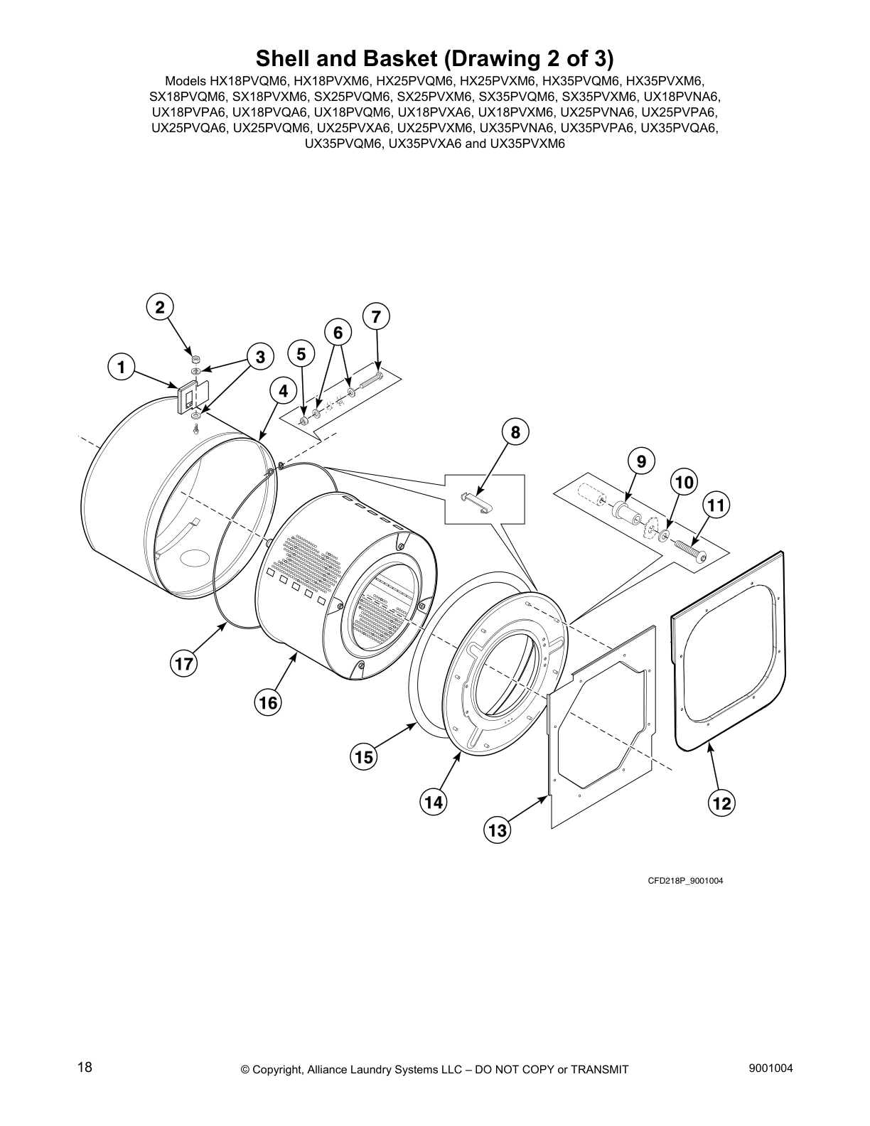 Shell and Basket (Drawing 2 of 3)