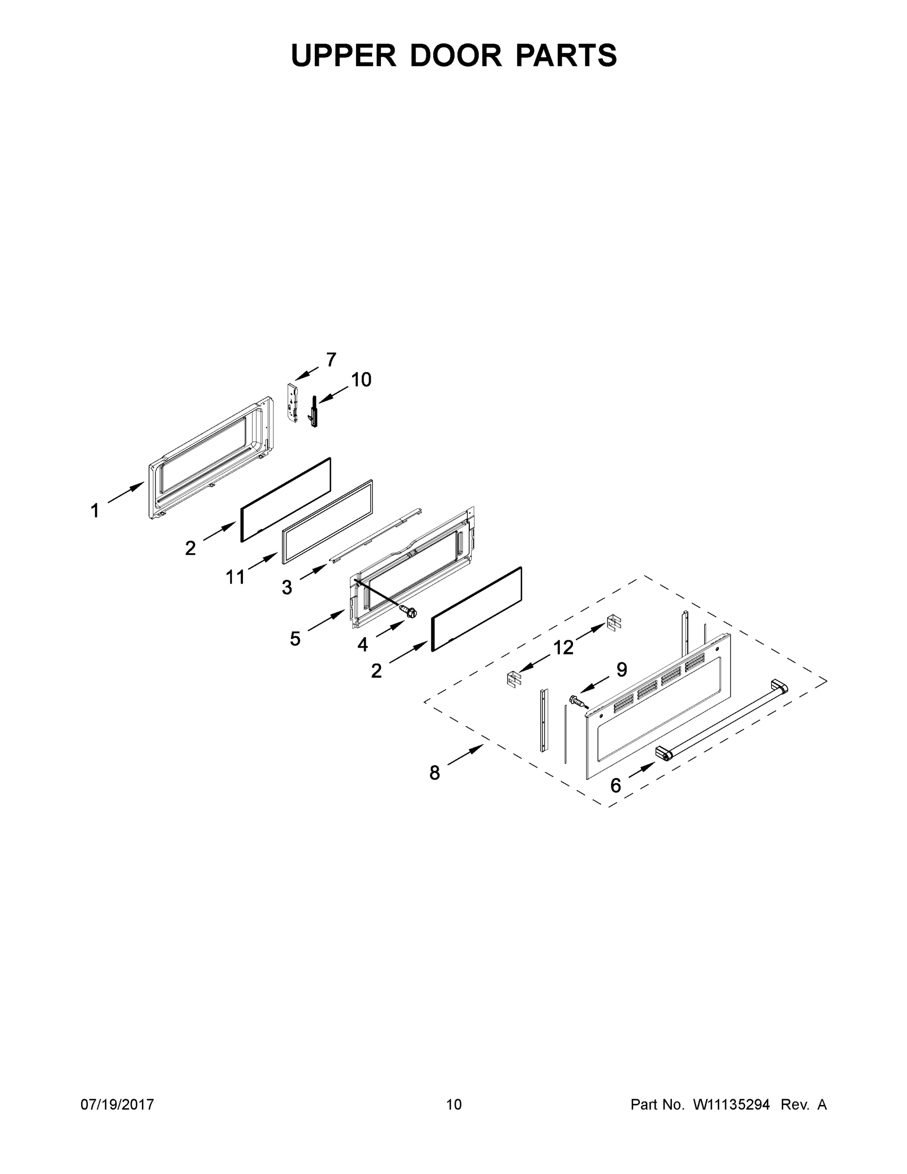 06 - UPPER DOOR PARTS