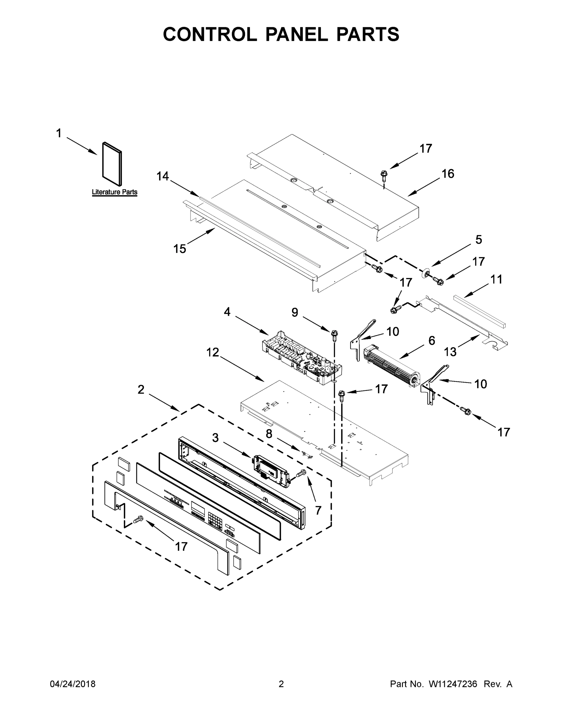 02 - CONTROL PANEL PARTS
