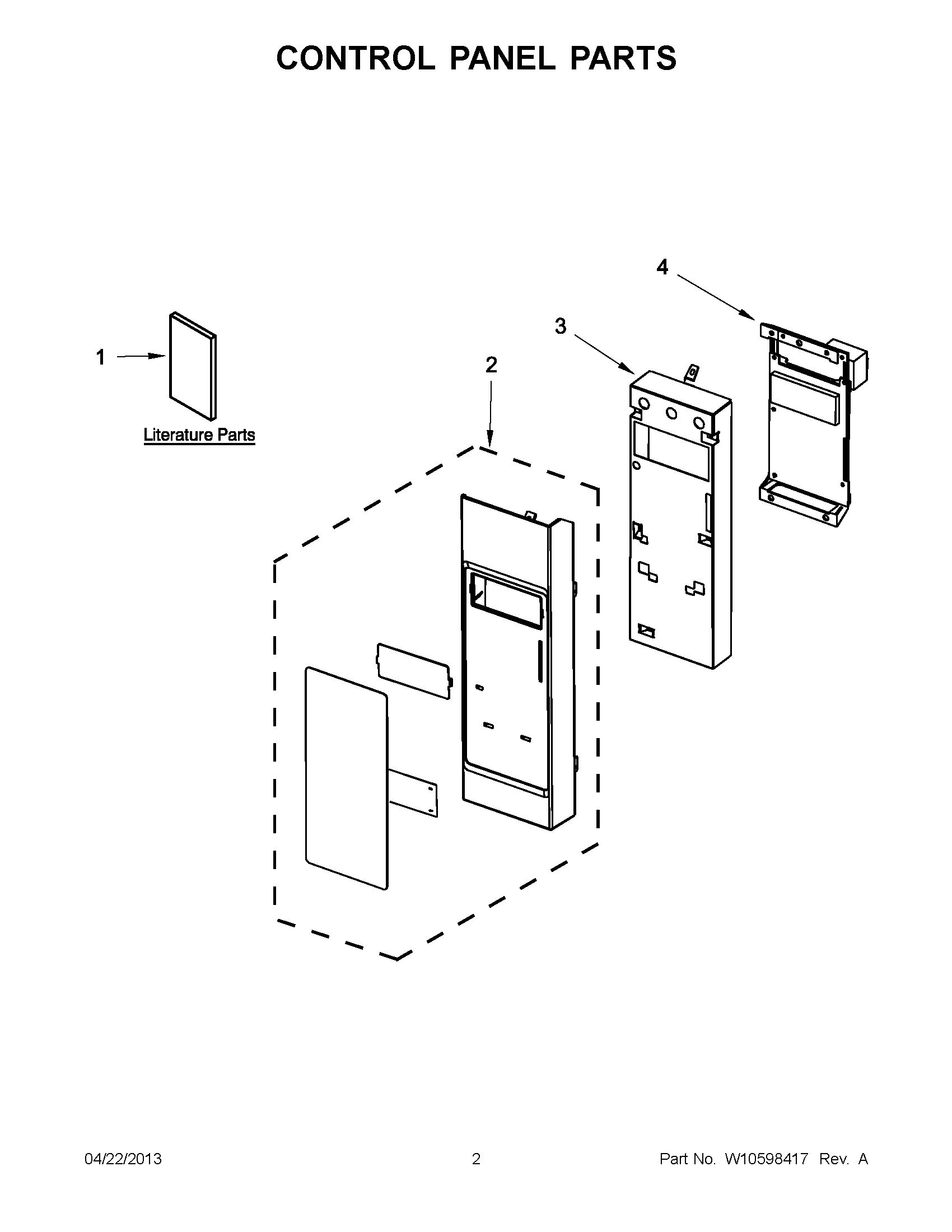 01 - CONTROL PANEL PARTS