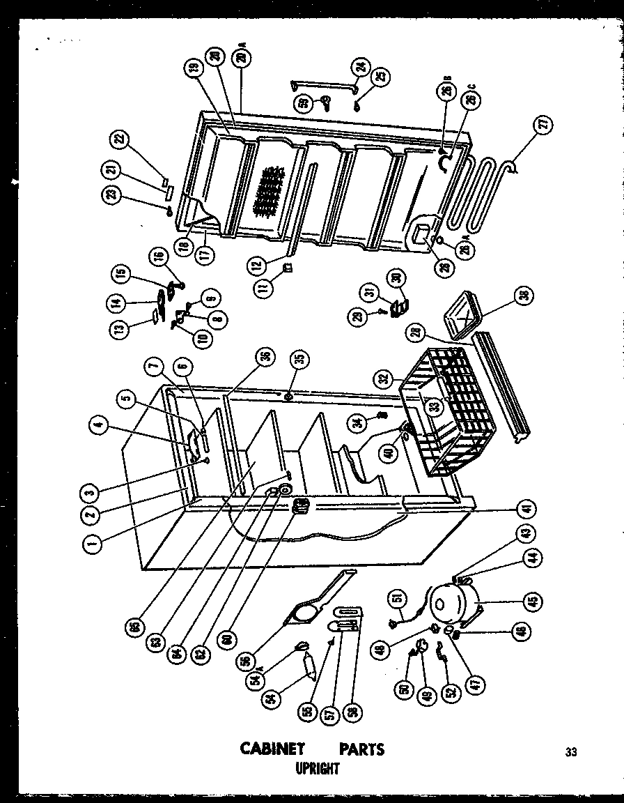 01 - CABINET PARTS