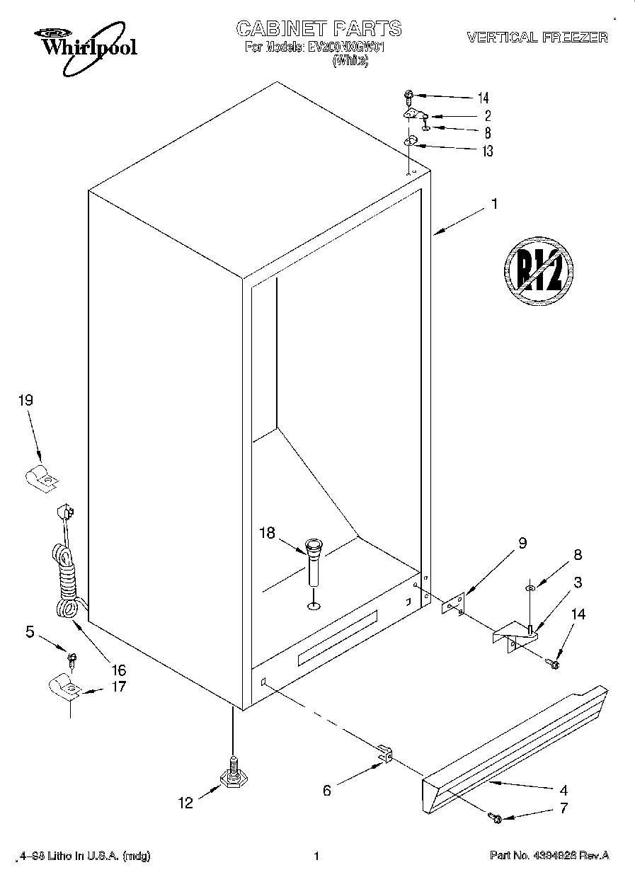 01 - CABINET, LIT/OPTIONAL