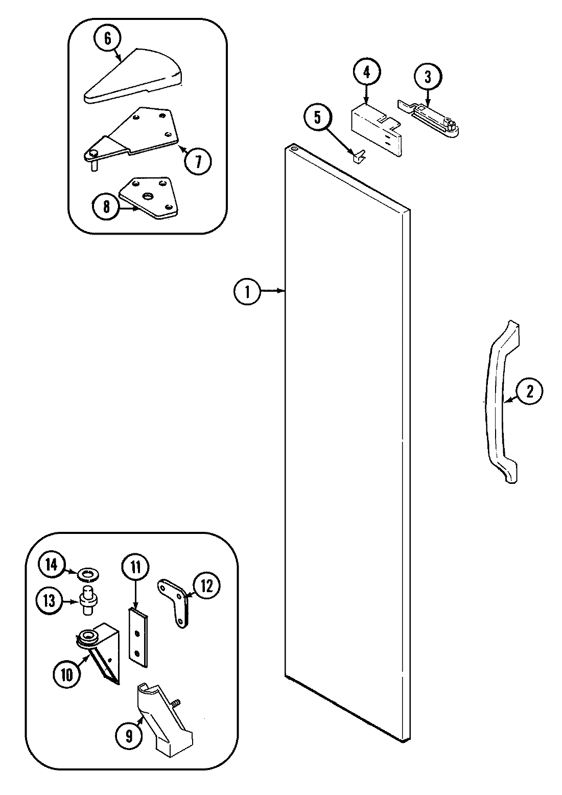 03 - FREEZER OUTER DOOR