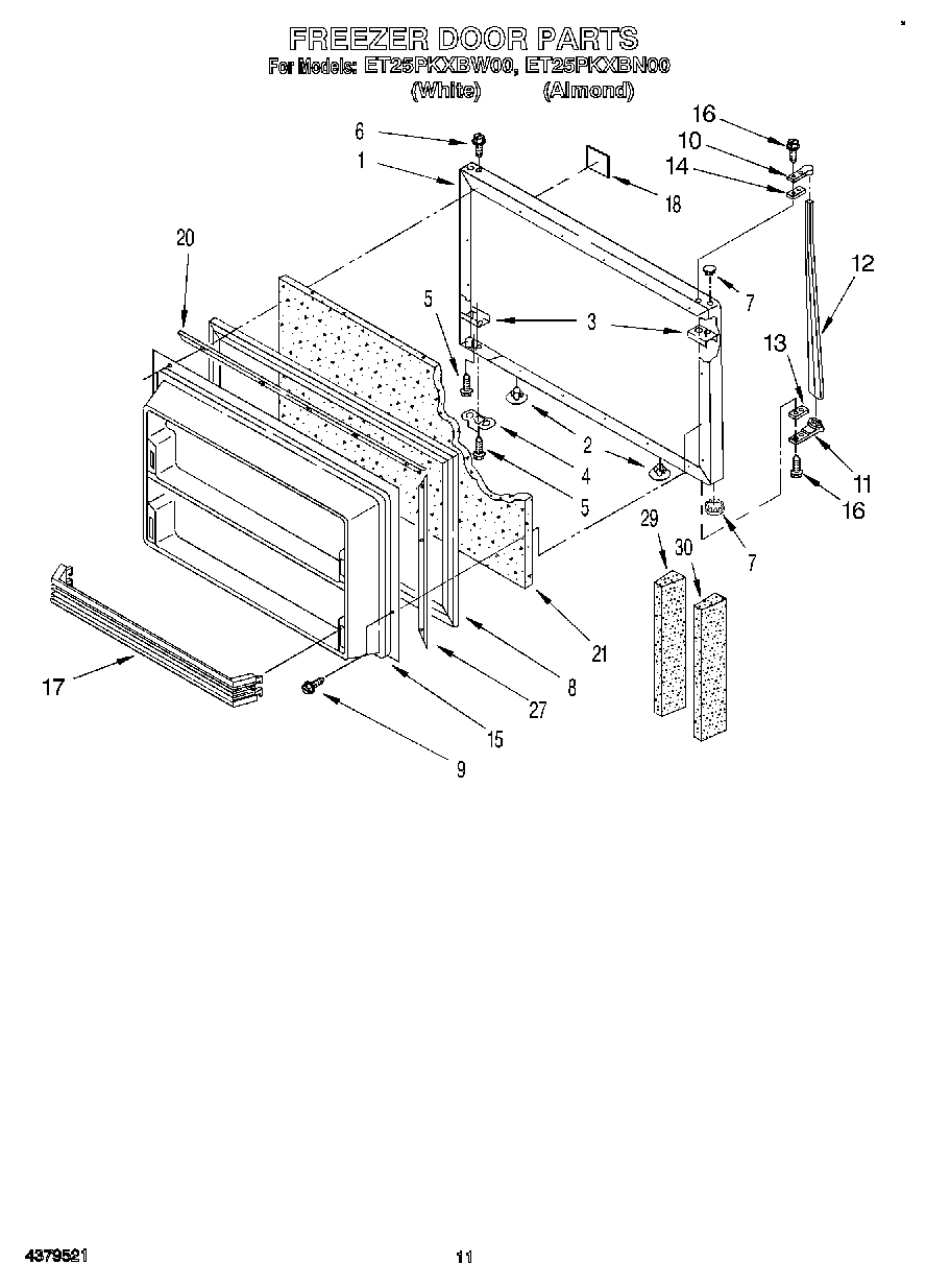 07 - FREEZER DOOR