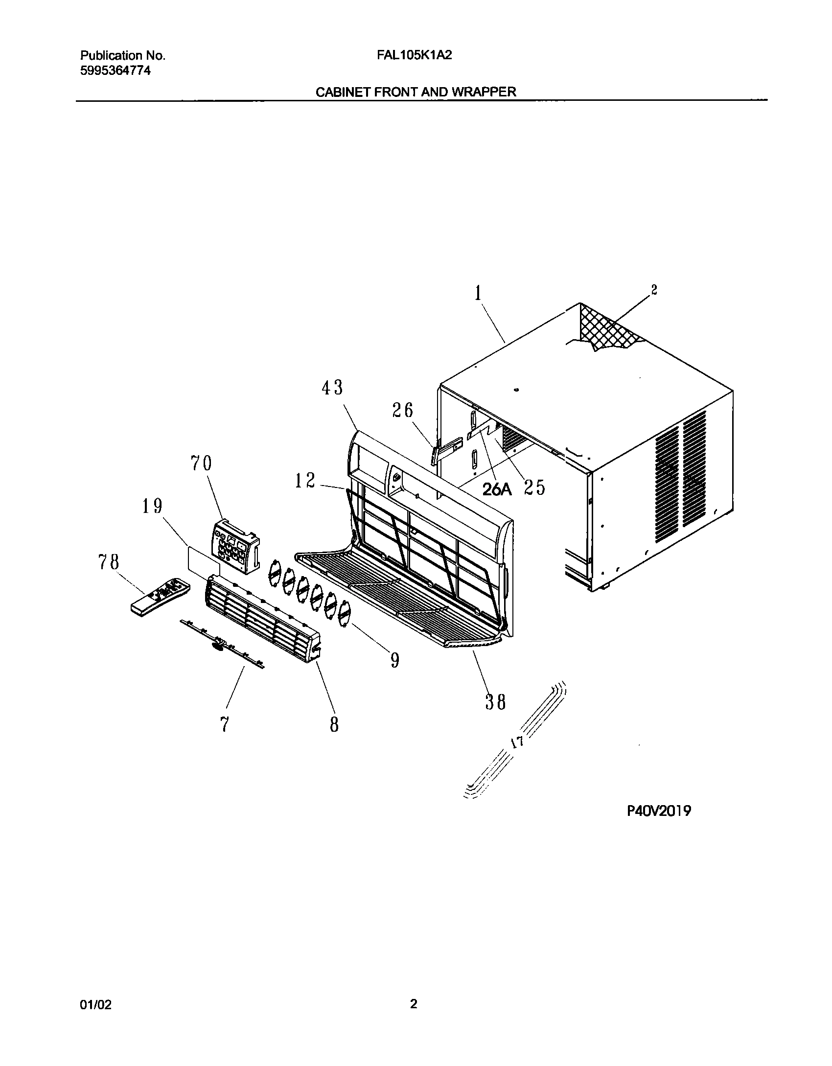 03 - CABINET FRONT AND WRAPPER