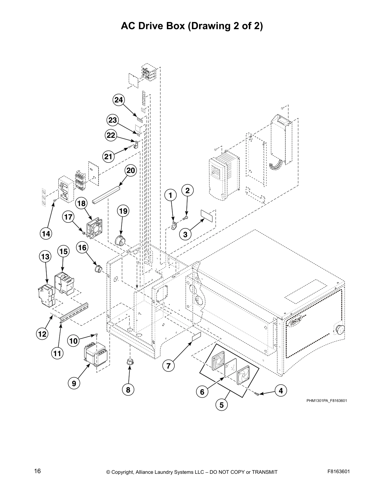 AC Drive Box (Drawing 2 of 2)
