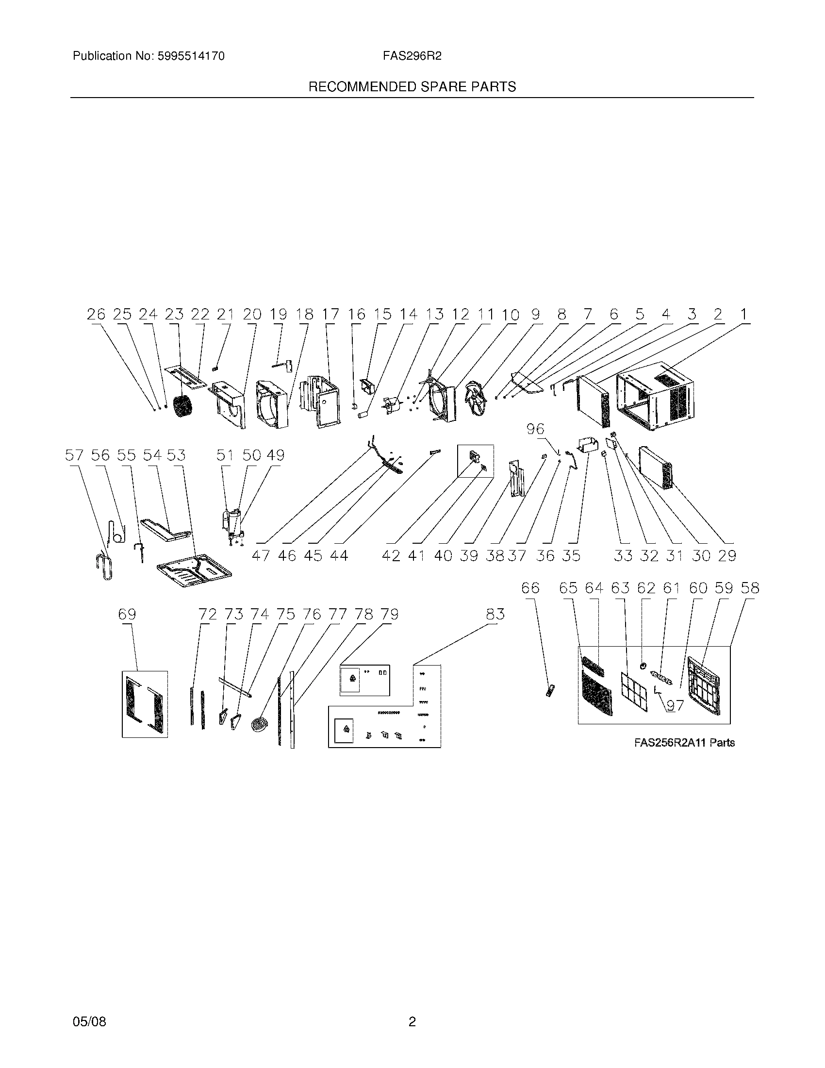 03 - RECOMMENDED SPARE PARTS