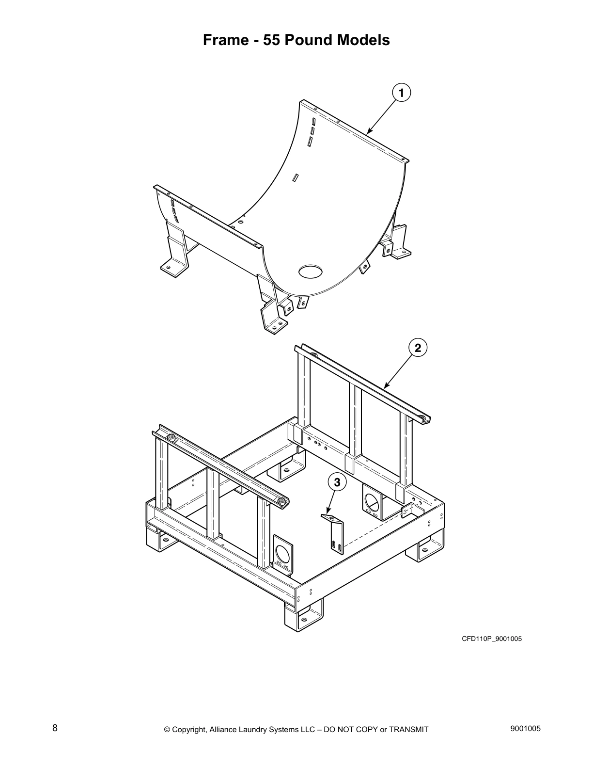 Frame - 55 Pound Models