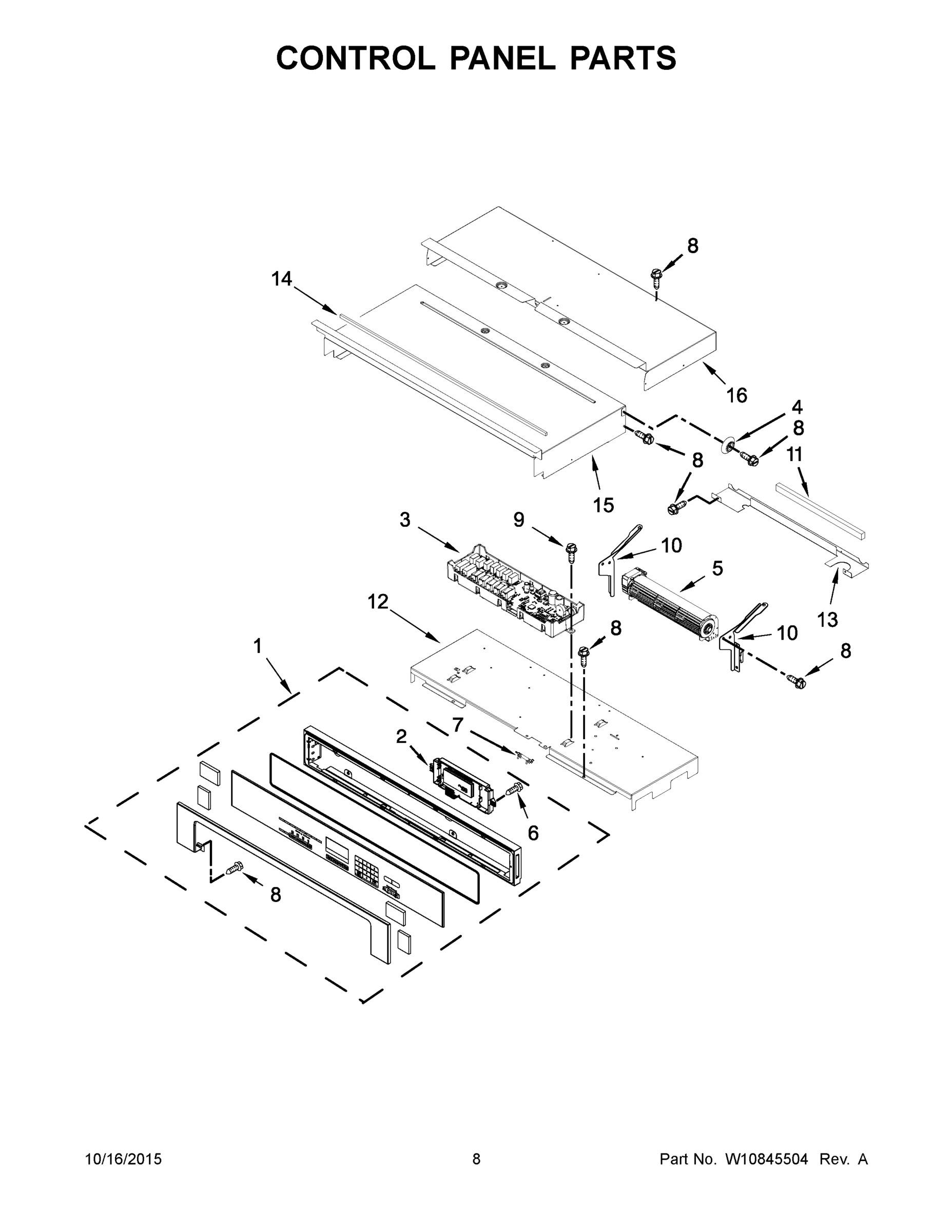 05 - CONTROL PANEL PARTS