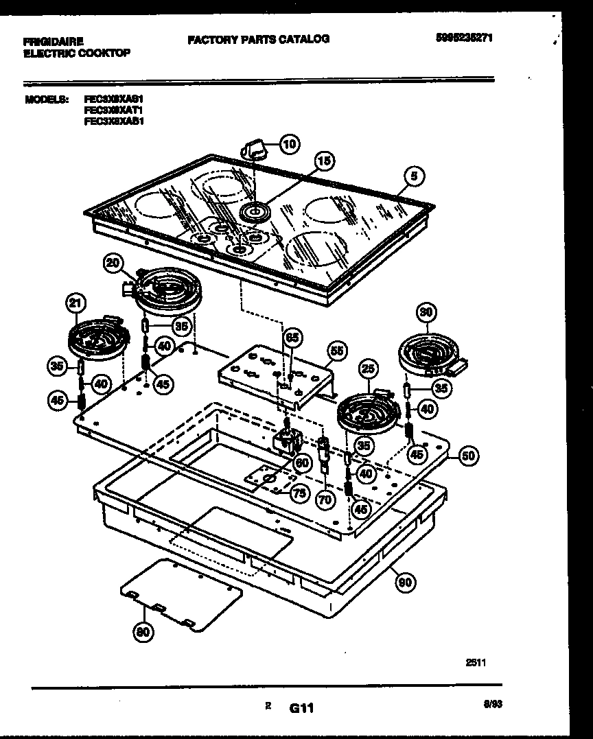 02 - COOKTOP PARTS