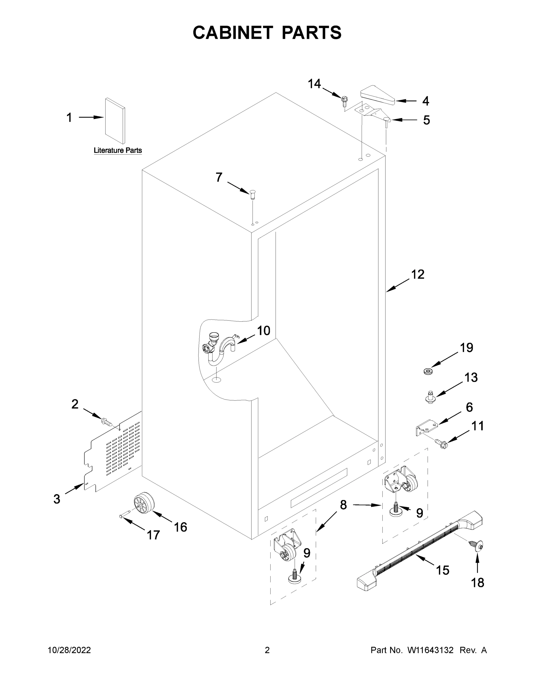 02 - CABINET PARTS