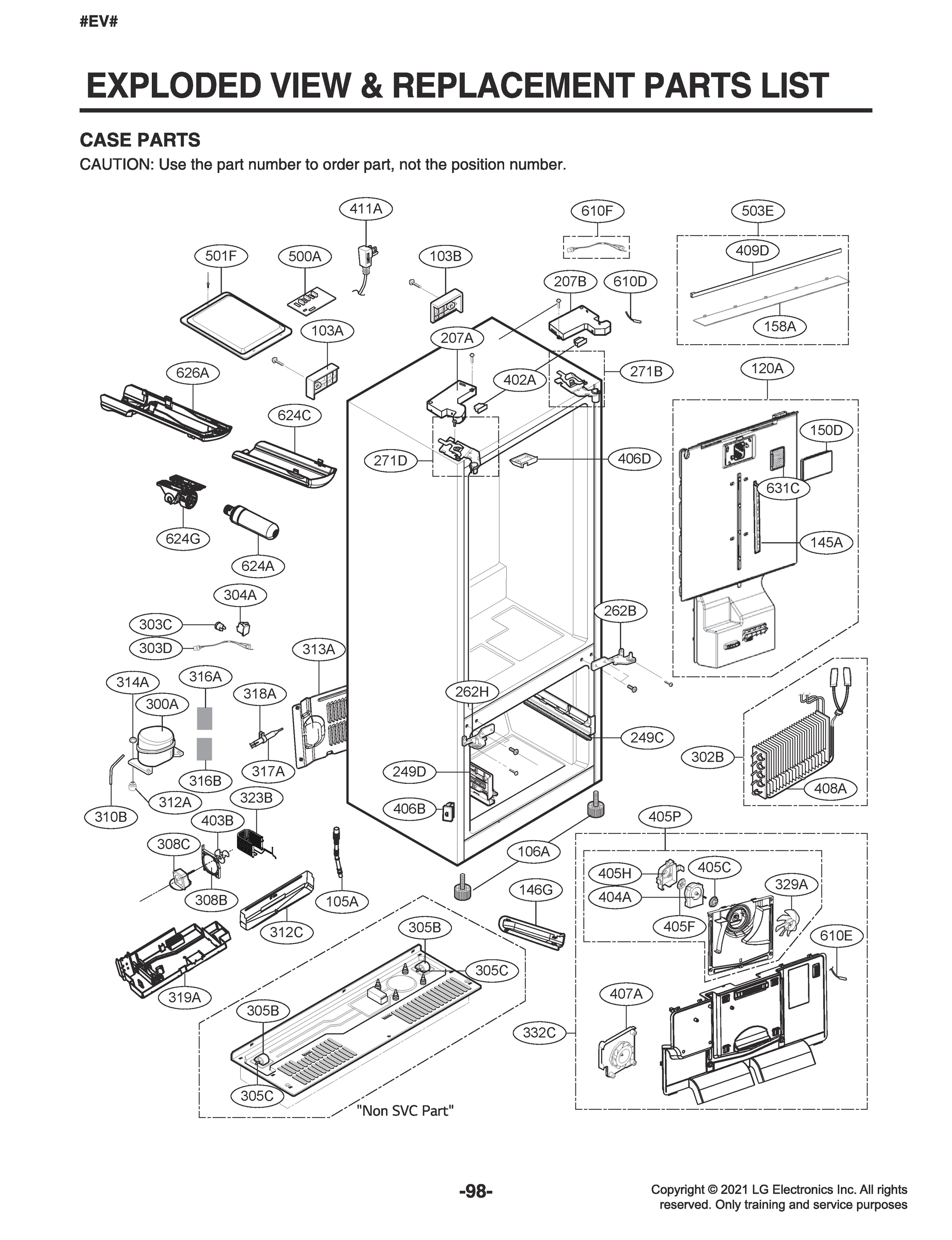 CASE PARTS