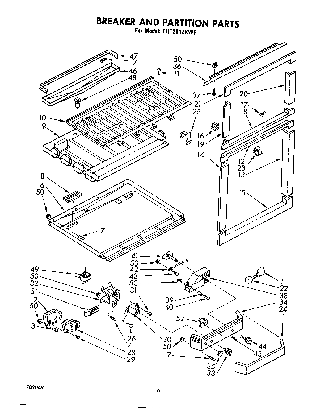 04 - BREAKER AND PARTITION , LIT/OPTIONAL