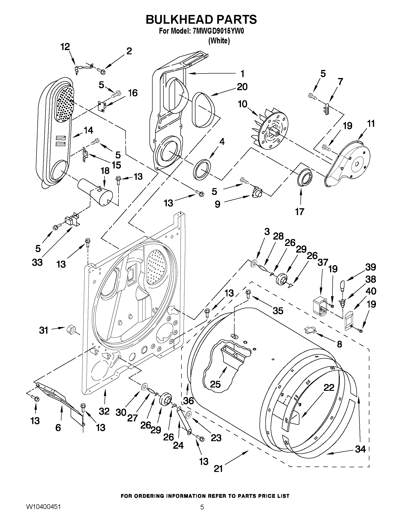 03 - BULKHEAD PARTS