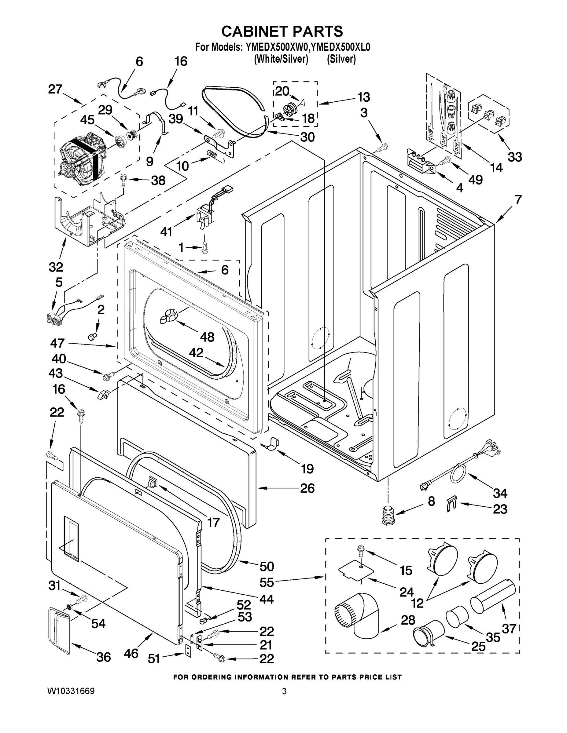 02 - CABINET PARTS
