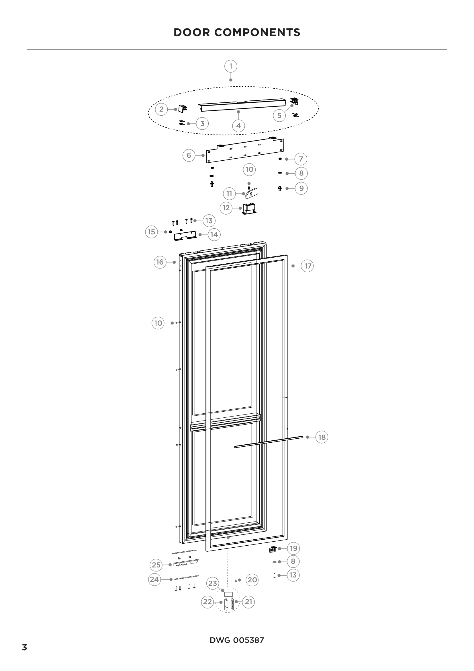DOOR COMPONENTS