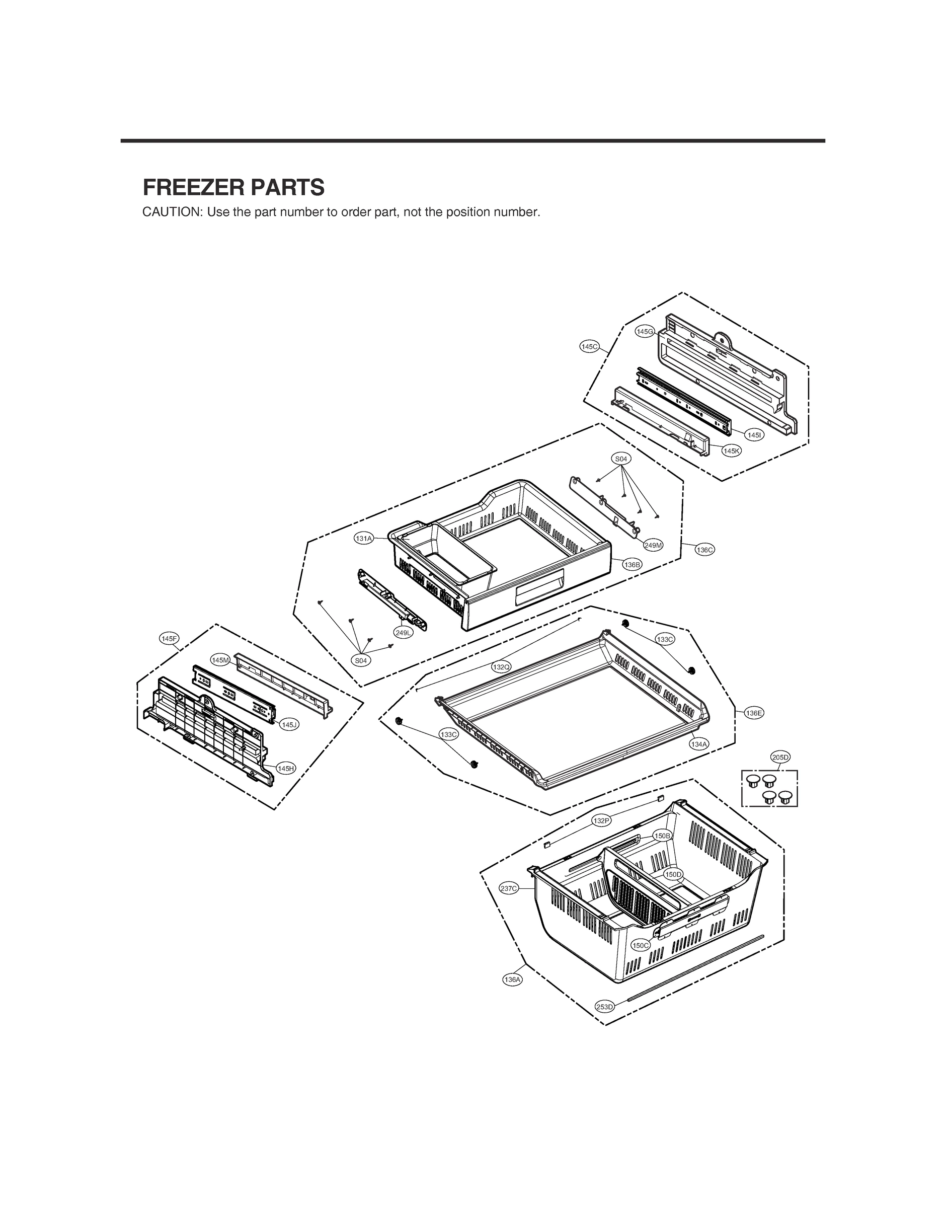 FREEZER PARTS