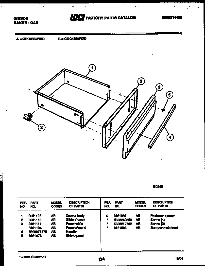 07 - DRAWER PARTS