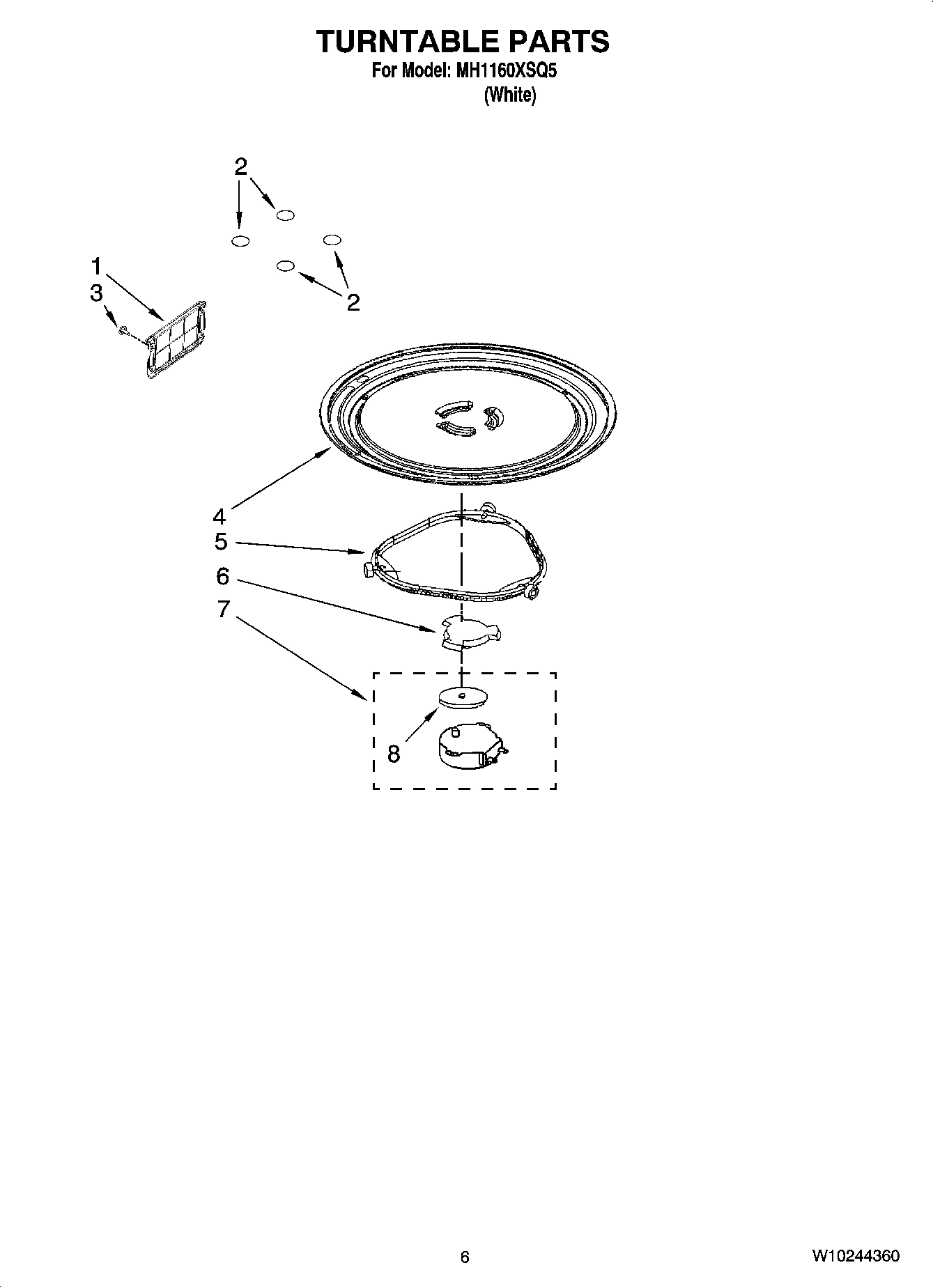 05 - TURNTABLE PARTS