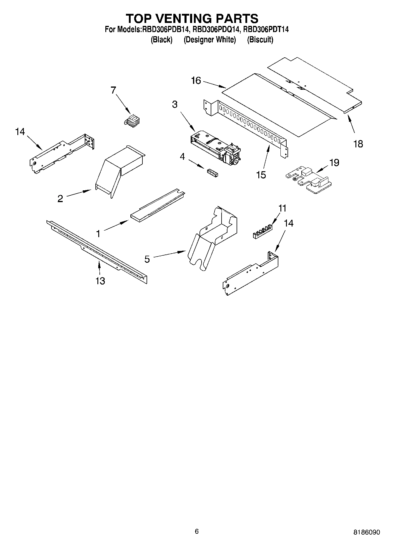 05 - TOP VENTING PARTS, OPTIONAL PARTS