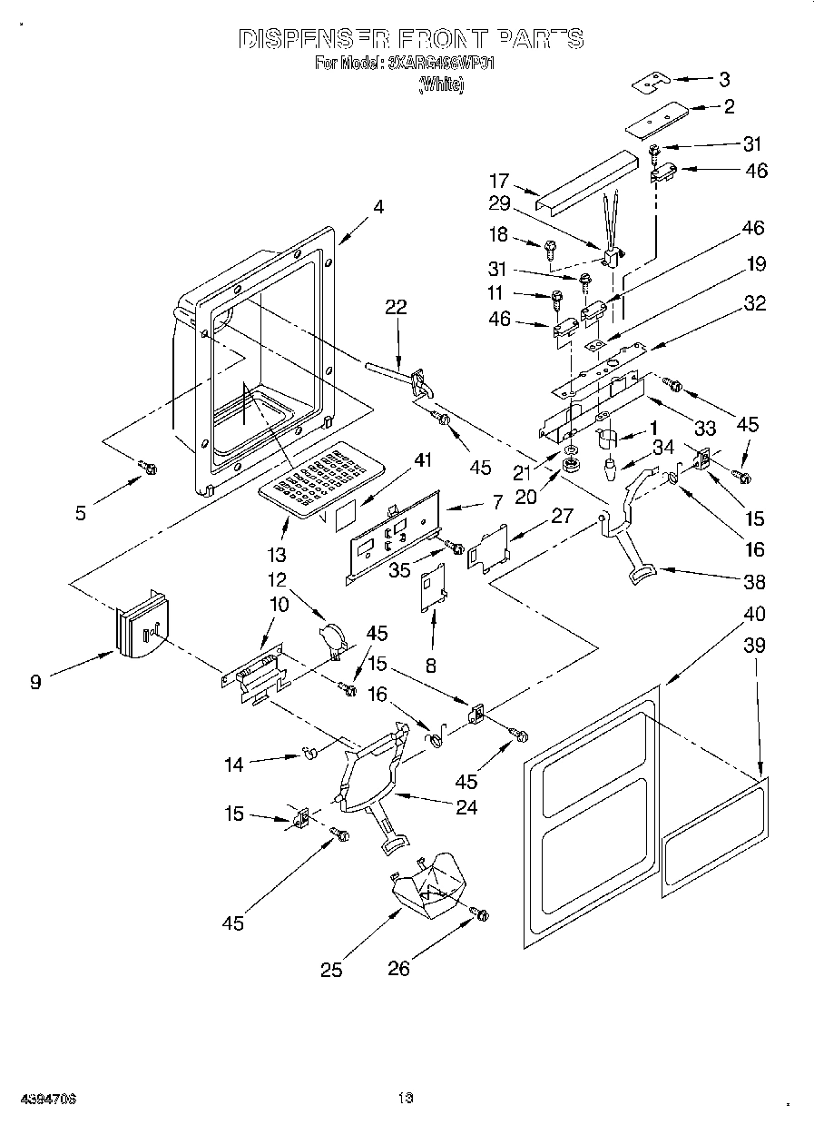 08 - DISPENSER FRONT