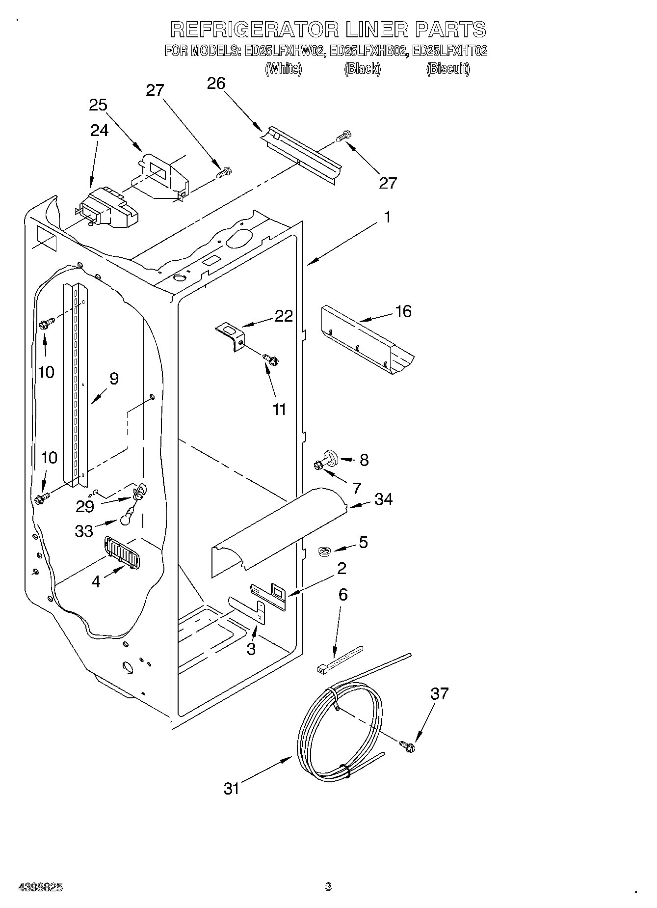 02 - REFRIGERATOR LINER