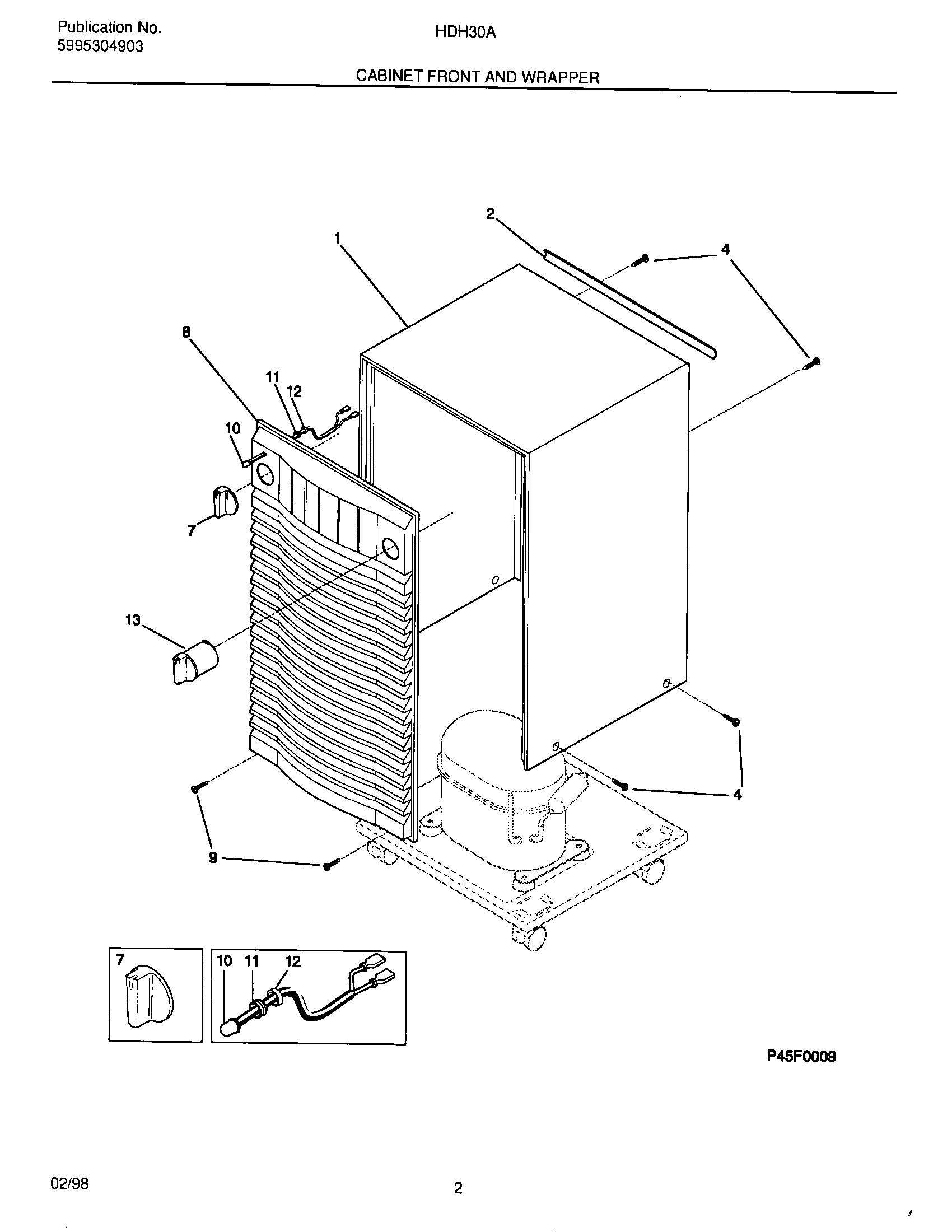 03 - CABINET FRONT AND WRAPPER