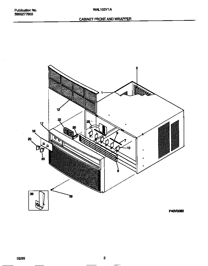 02 - CABINET FRONT AND WRAPPERS