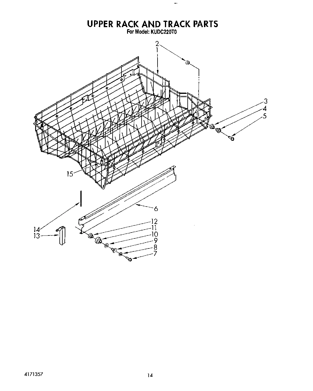 11 - UPPER RACK AND TRACK