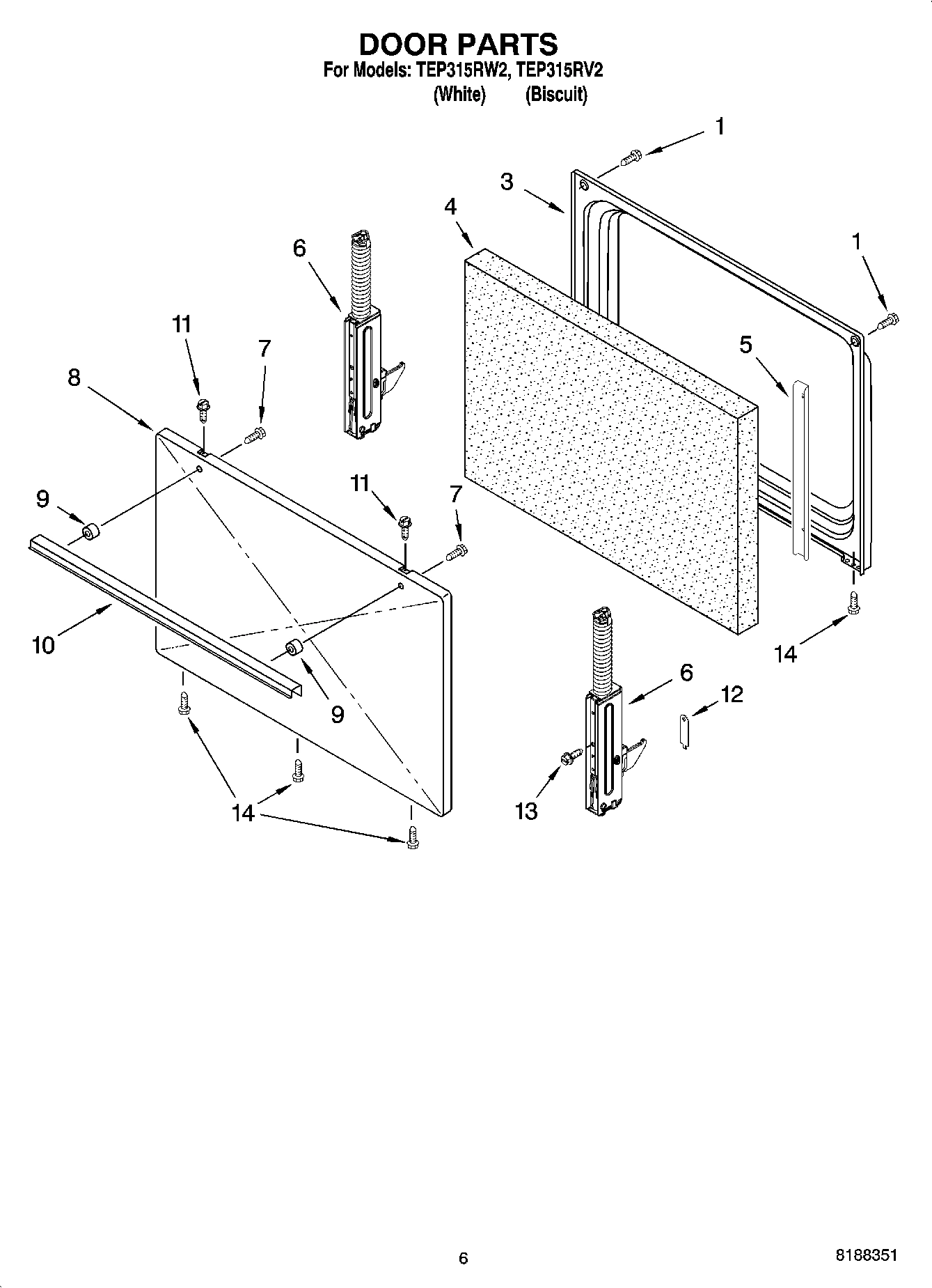 05 - DOOR PARTS, OPTIONAL PARTS (NOT INCLUDED)