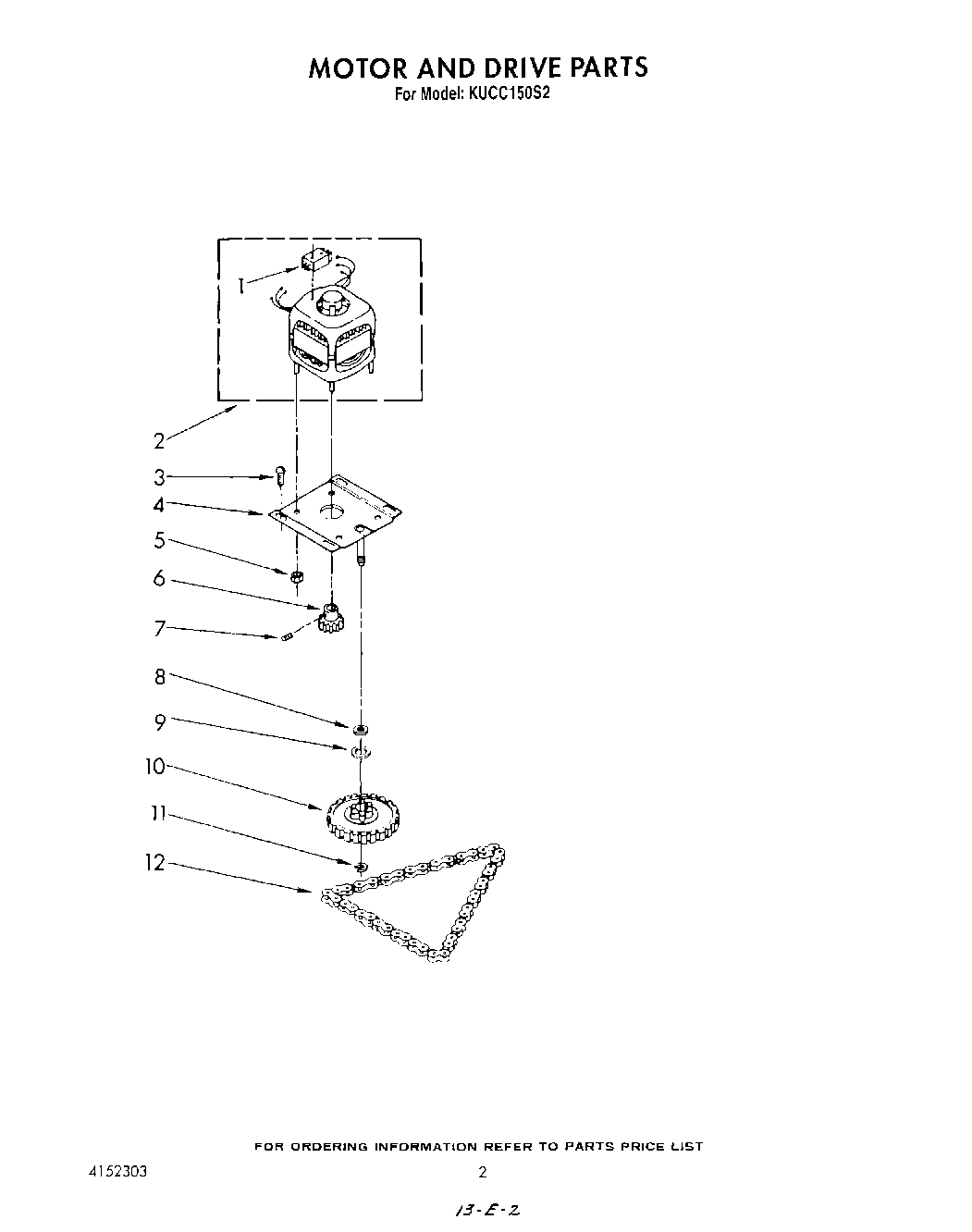 02 - MOTOR AND DRIVE , LIT/OPTIONAL