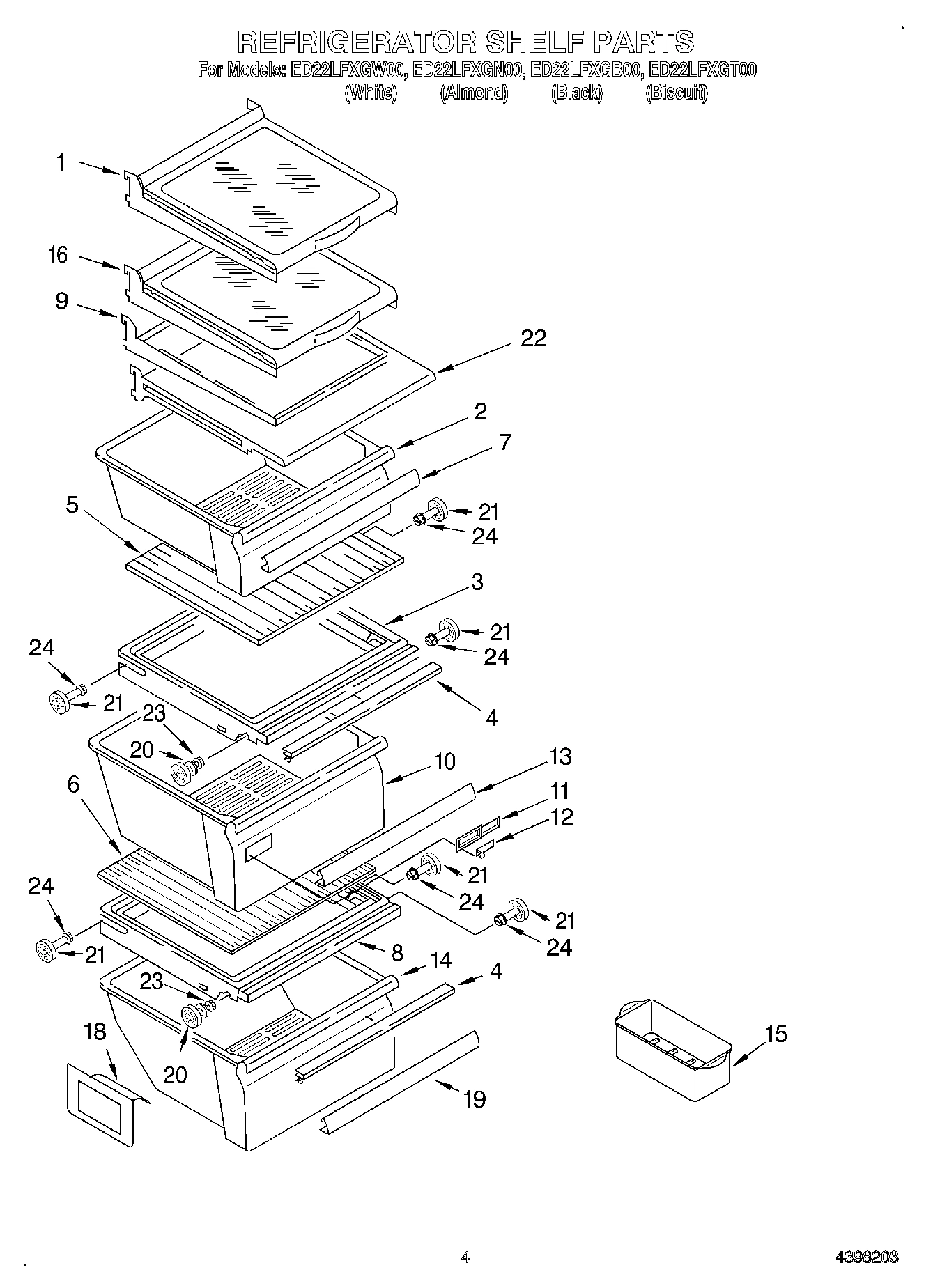 03 - REFRIGERATOR SHELF