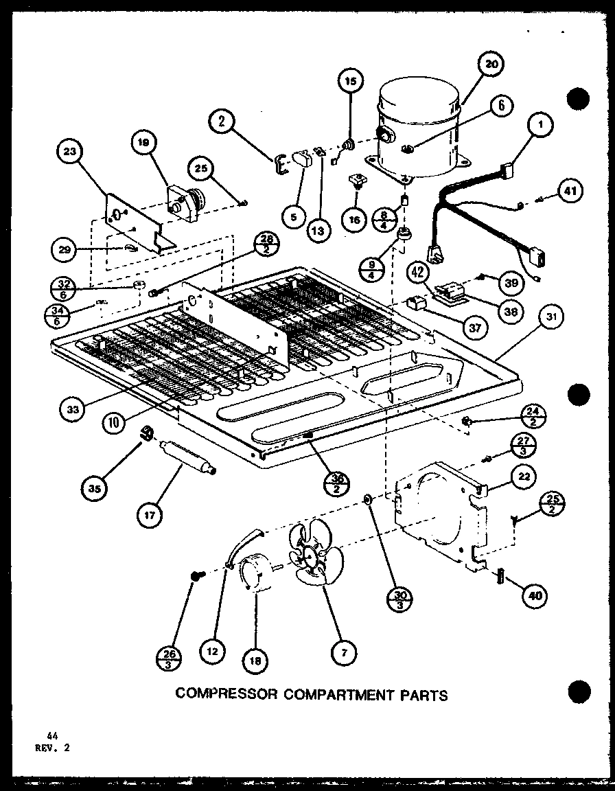 01 - COMPRESSOR COMPARTMENT PARTS