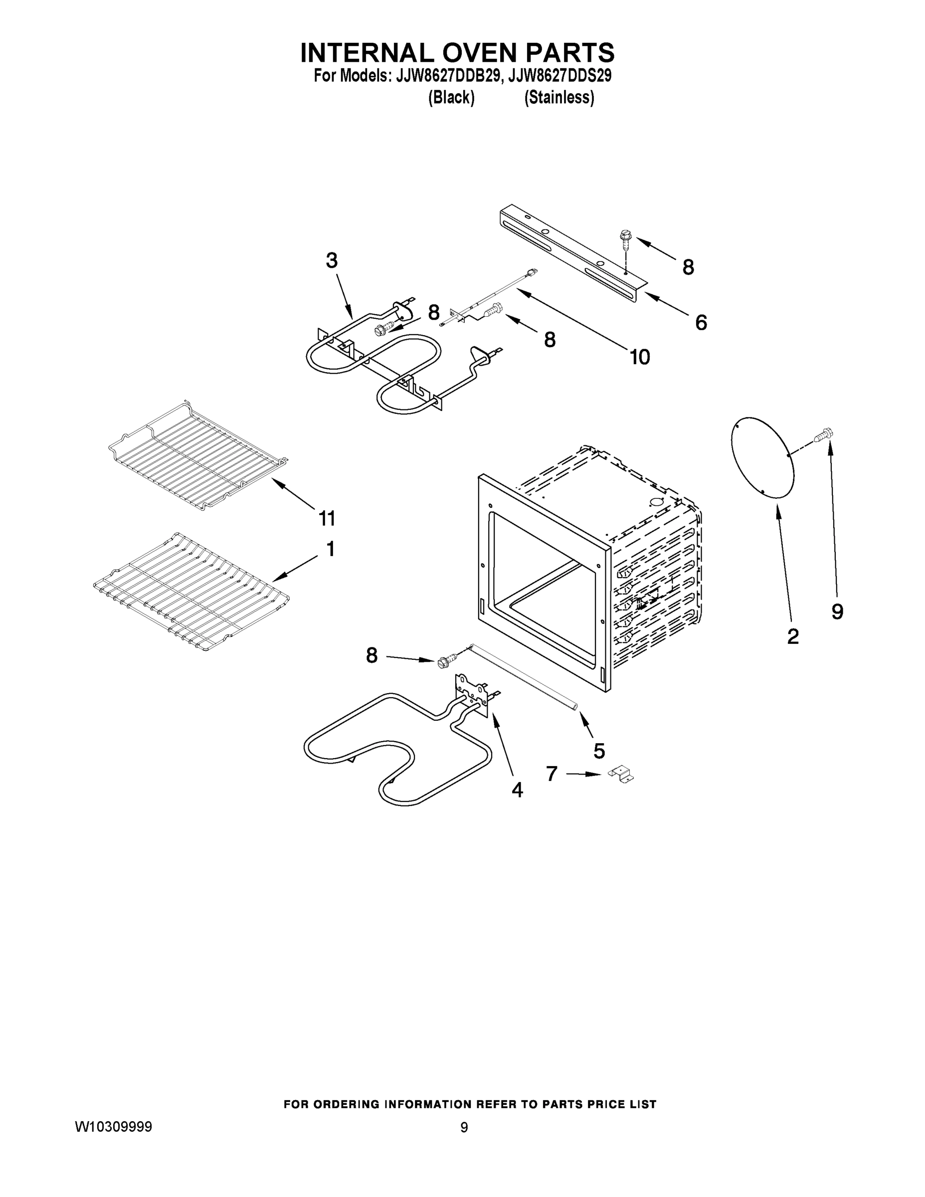 05 - INTERNAL OVEN PARTS
