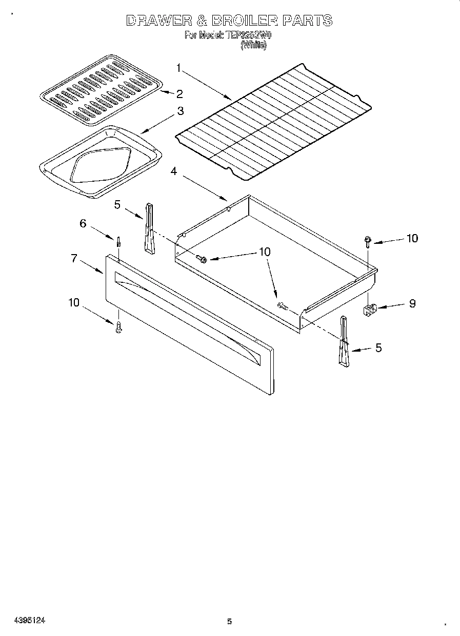 04 - DRAWER AND BROILER