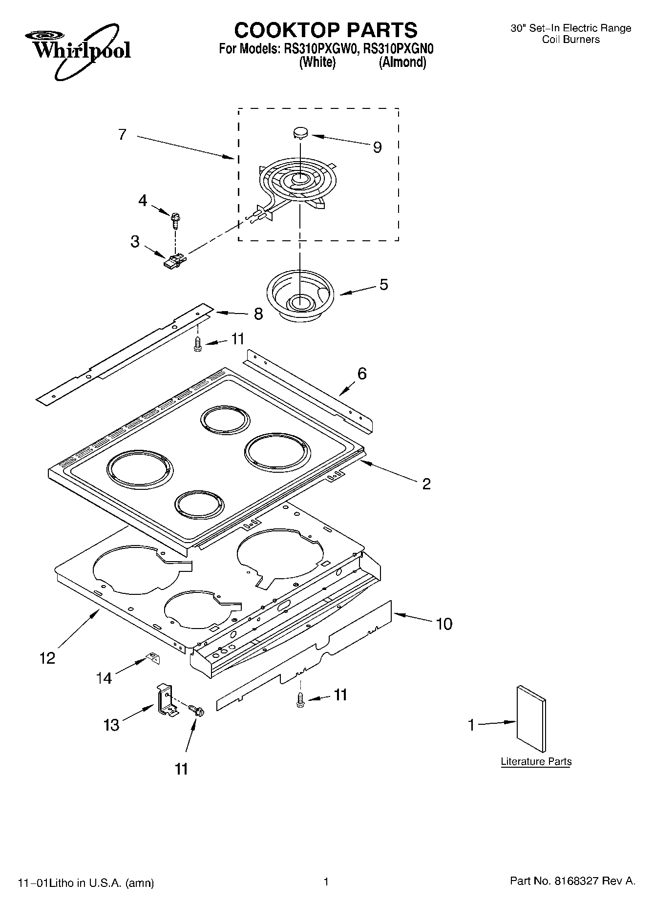 01 - COOKTOP, LITERATURE